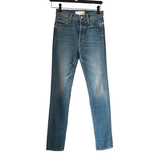 Mother Superior High Rise Pick Up Skimp Jean In My Melancholy Size 23 - Picture 3 of 13